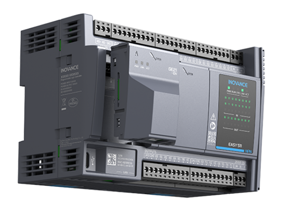 汇川Easy系列卧式形态小型PLC